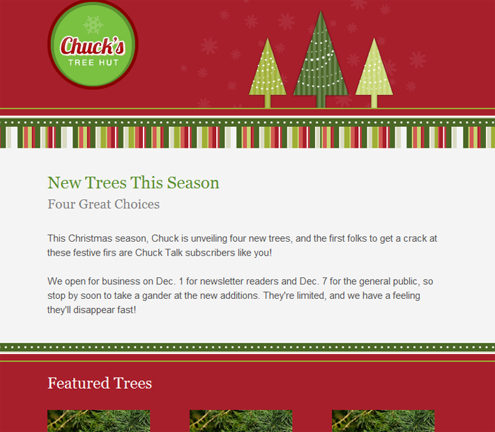 Happy Holidays Email Templates For New Year 2013 Christmas HTML Email 